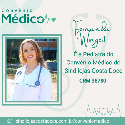 Drª Fernanda Wingert - Pediatra - CRMRS -38780