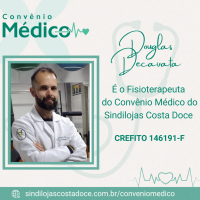 Douglas Gonçalves Decavata - CREFITO 146191-F 