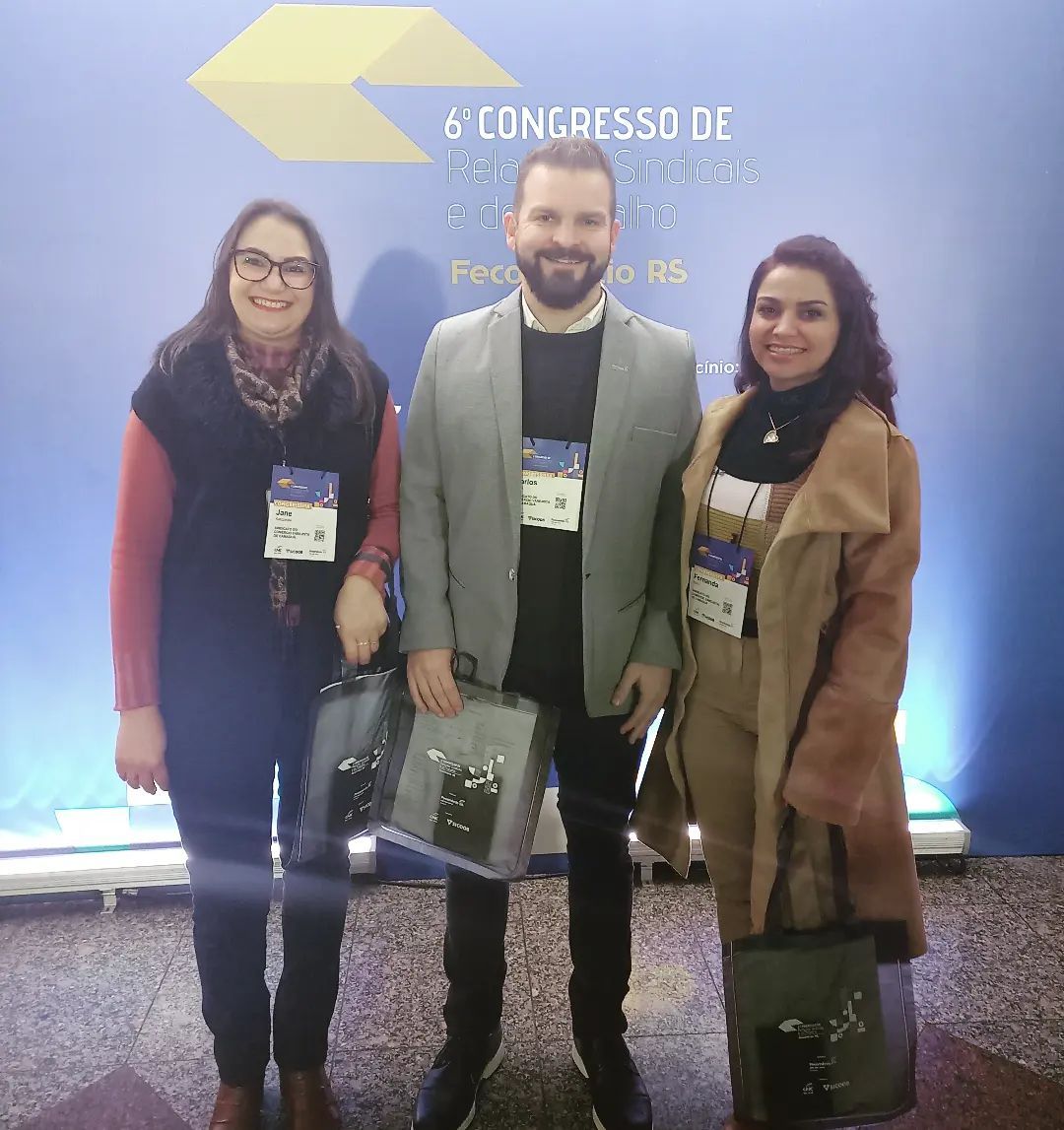 CONHECIMENTO: Sindilojas Costa Doce Participa do 6° Congresso de Relações Sindicais e do Trabalho