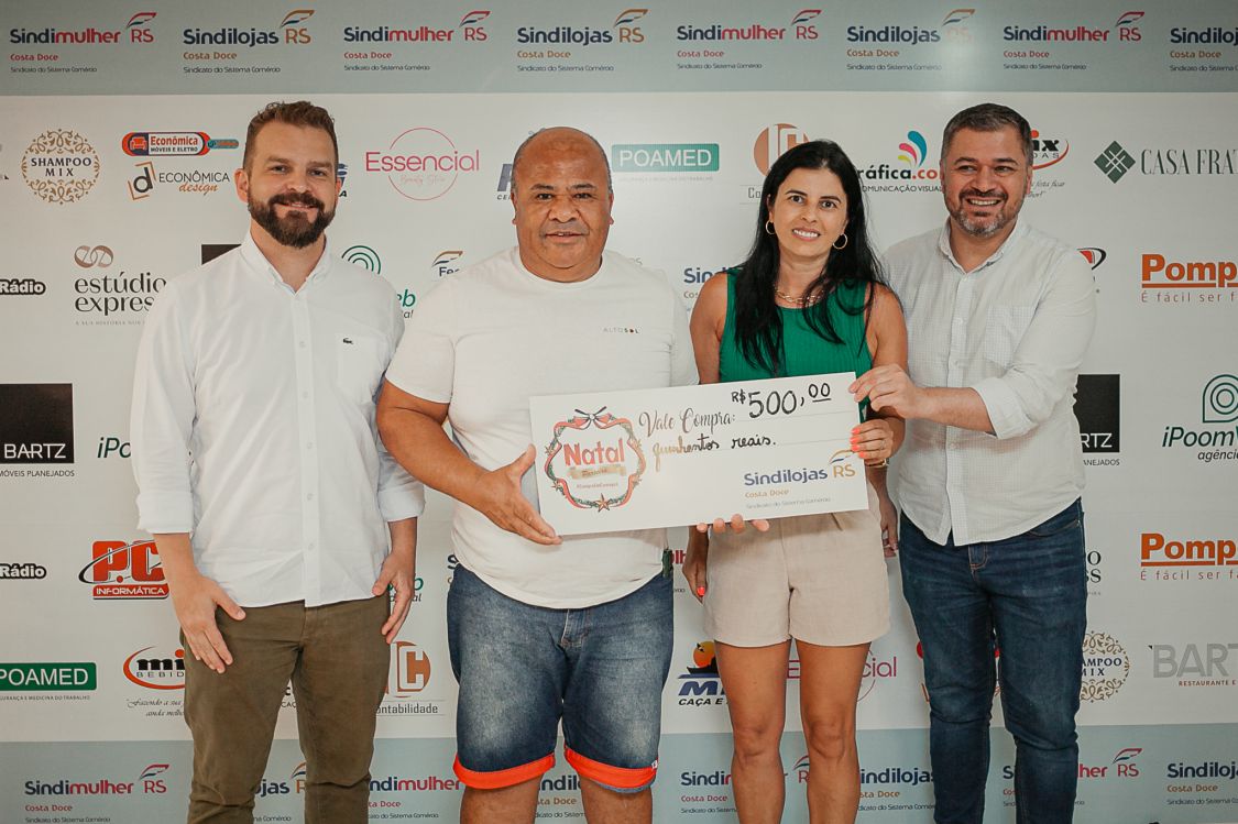 ALEGRIA: Entrega oficial dos prêmios da promoção Natal Parceiro 2022