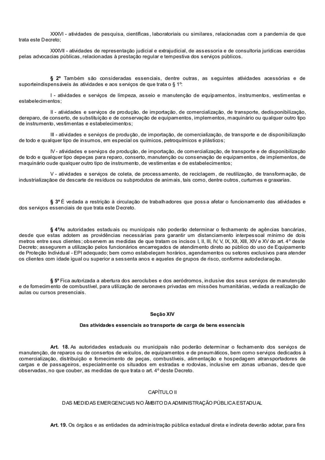 Decreto N° 55.154  - Governo Estadual