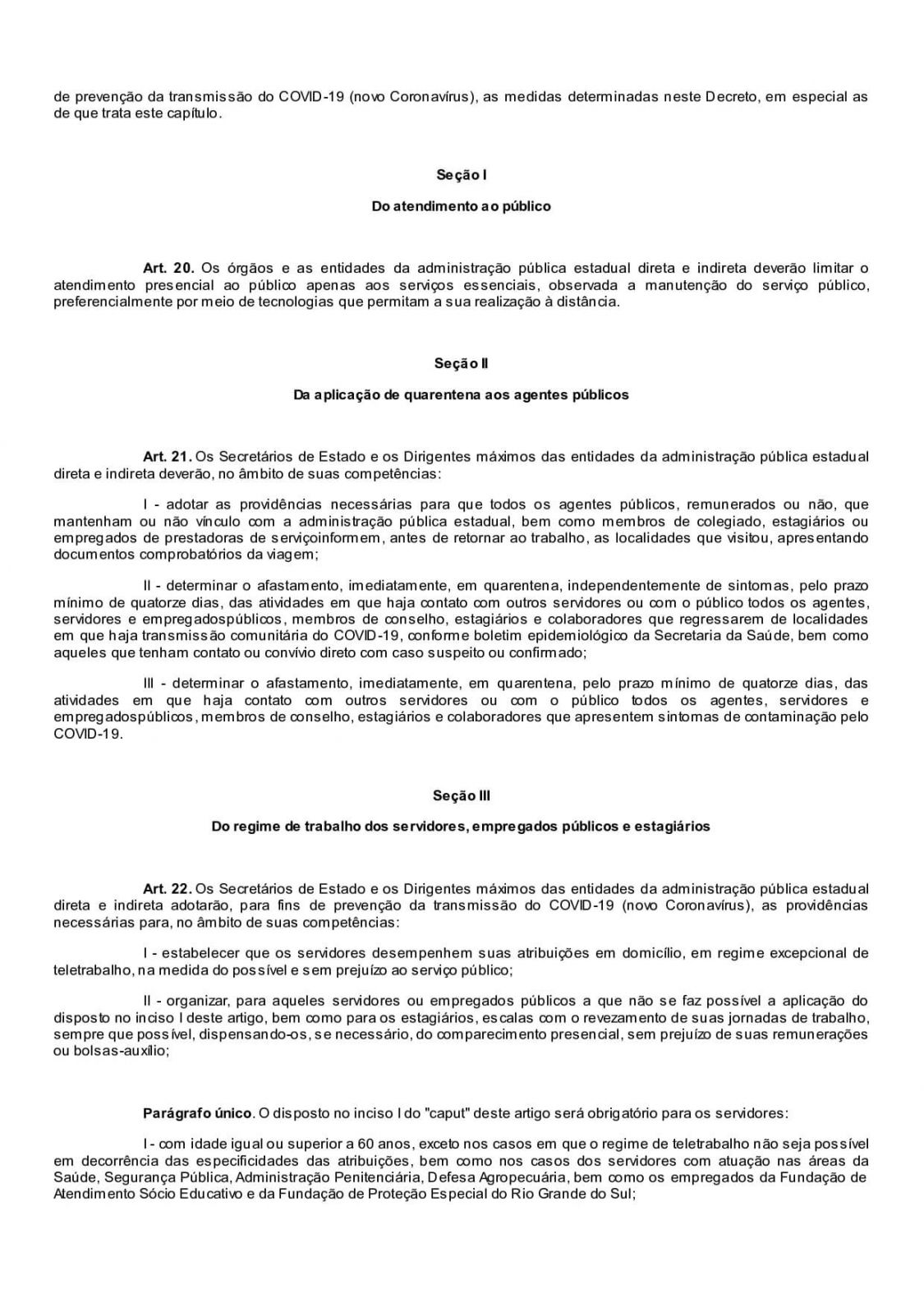 Decreto N° 55.154  - Governo Estadual