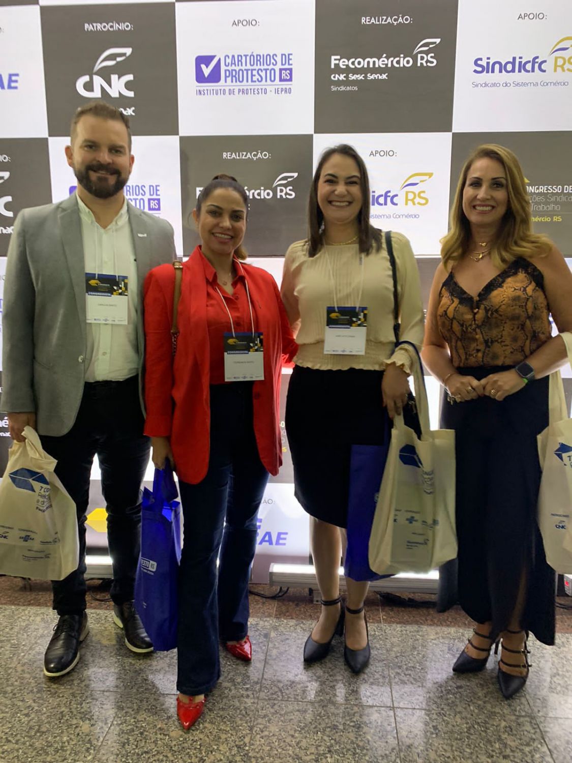 Representantes do Sindilojas Costa Doce participa do 7° Congresso de Relações Sindicais e do Trabalho