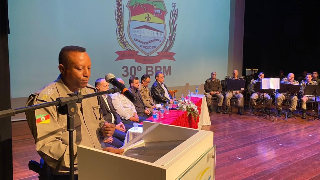 Solenidade Alusiva ao 21° aniversário do 30° Batalhão de Policia Militar