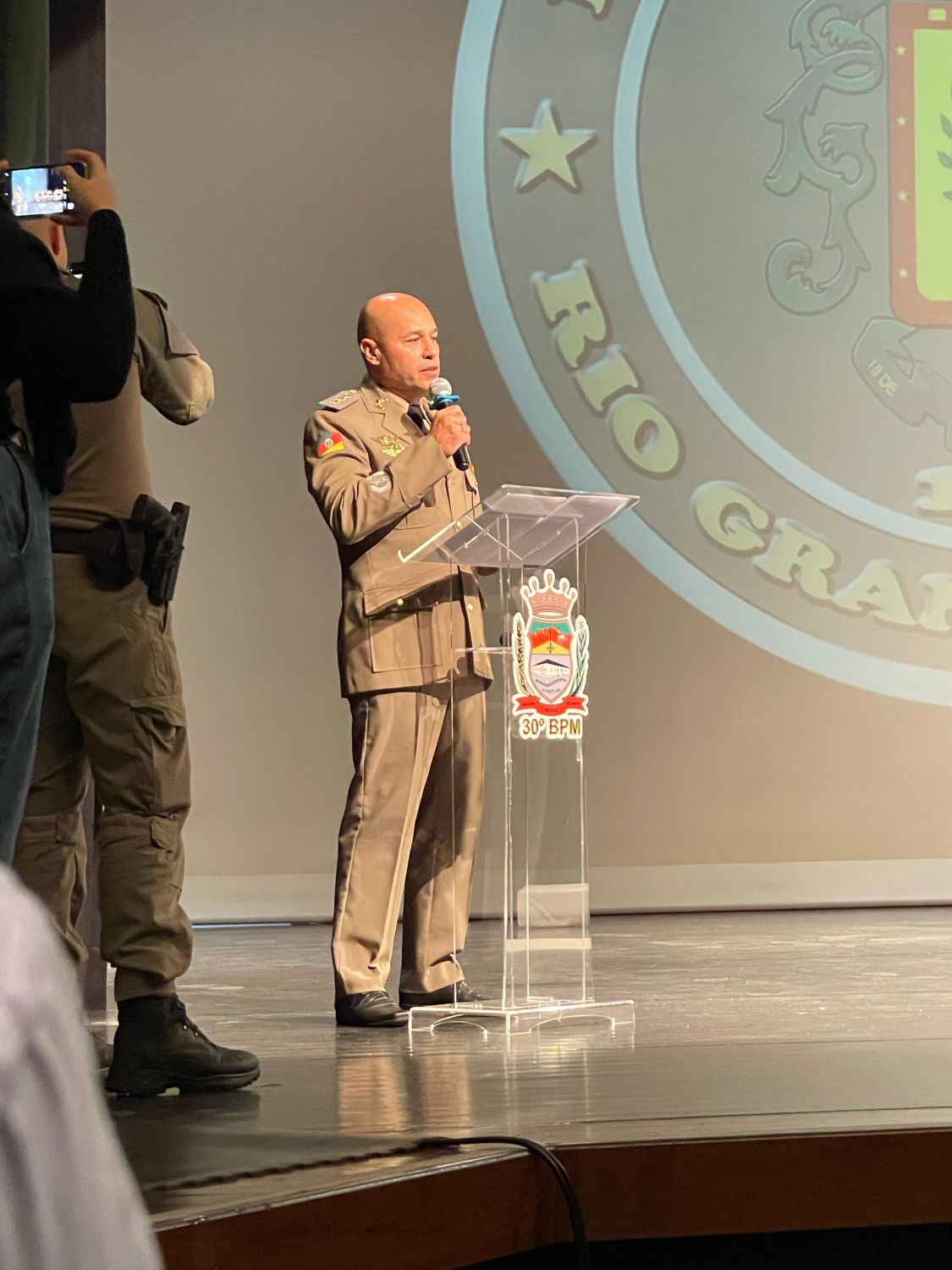 Cerimônia de Passagem de Comando do 30º BPM de Camaquã