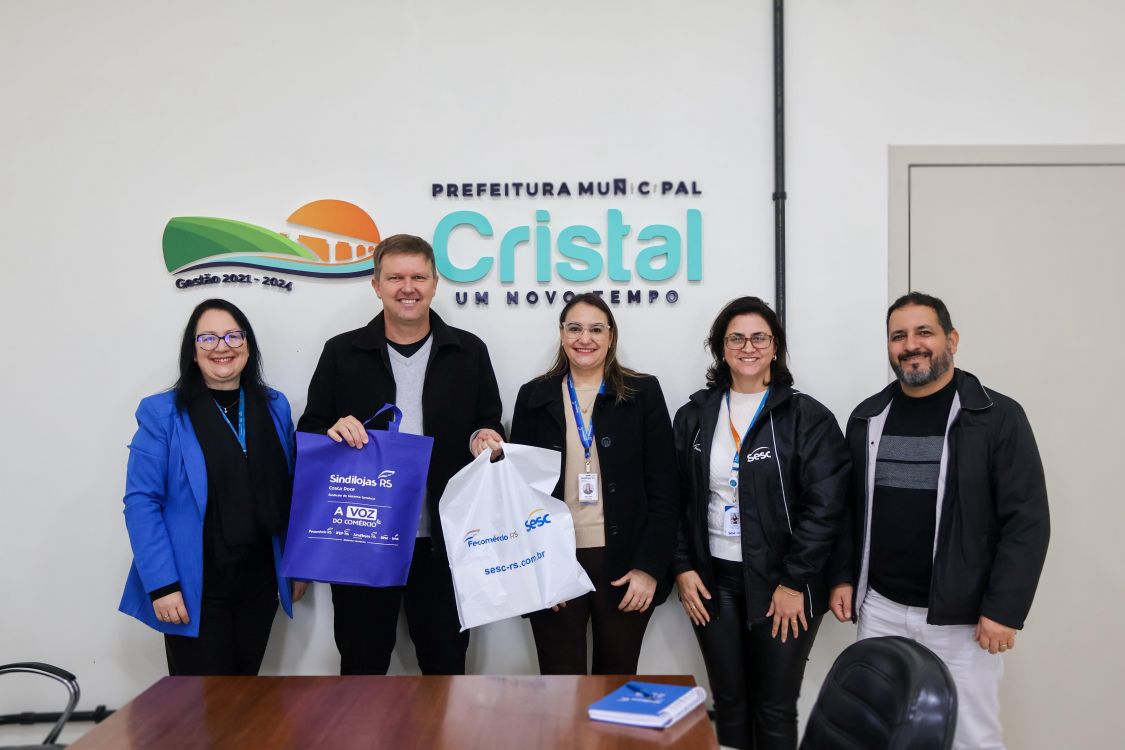 Estivemos em Cristal com o TRIjuntos fortalecendo parcerias para o desenvolvimento regional