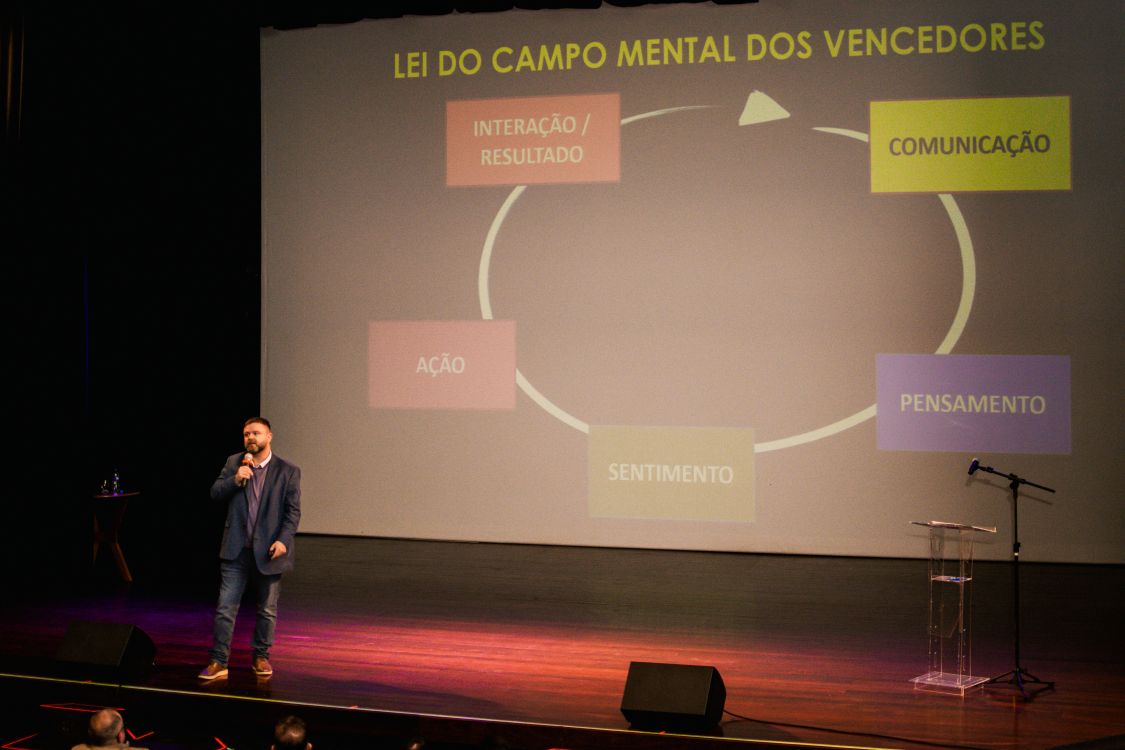 Palestra “Atitude e Mente de Campeão” com Ronan Mairesse inspira o público em Camaquã