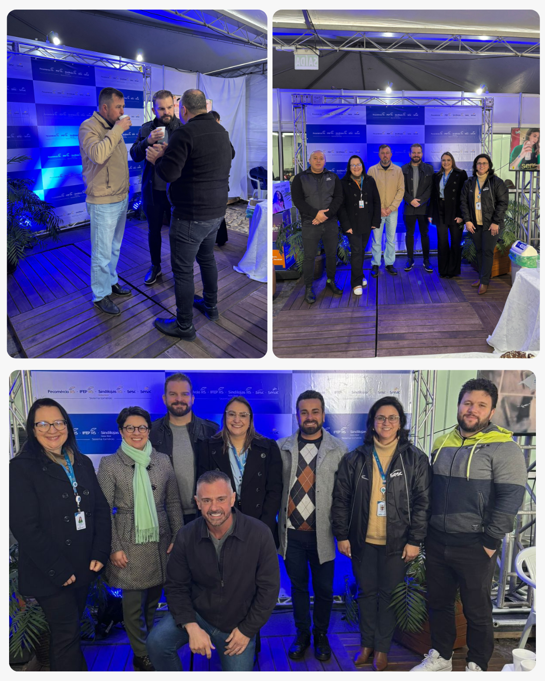Sindilojas Costa Doce participa do 5º Festival de Inverno Lourenciano ao lado do Sistema Fecomércio RS