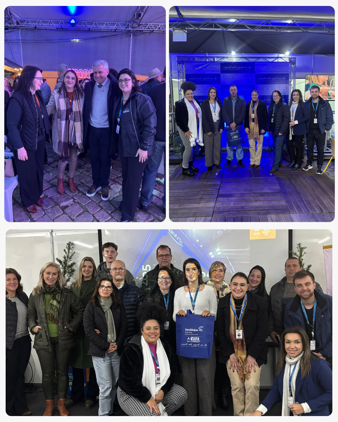 Sindilojas Costa Doce participa do 5º Festival de Inverno Lourenciano ao lado do Sistema Fecomércio RS