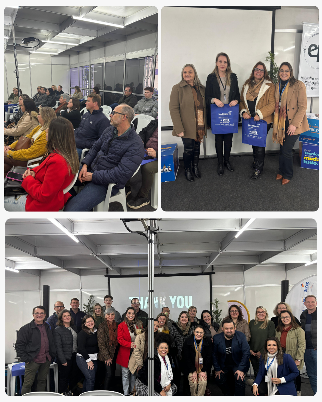 Sindilojas Costa Doce participa do 5º Festival de Inverno Lourenciano ao lado do Sistema Fecomércio RS