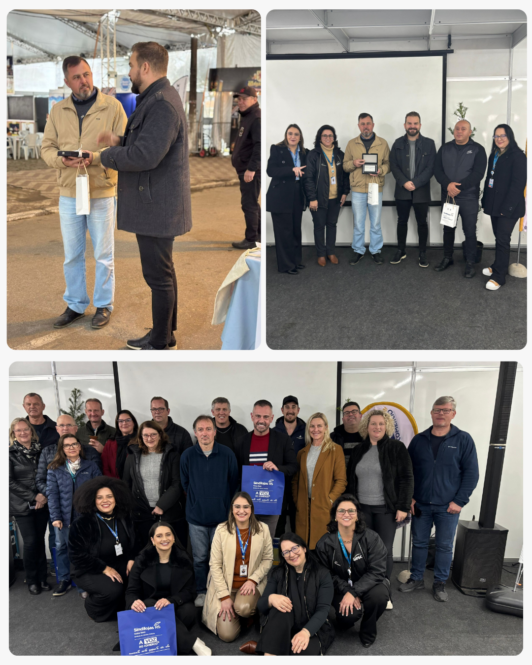 Sindilojas Costa Doce participa do 5º Festival de Inverno Lourenciano ao lado do Sistema Fecomércio RS