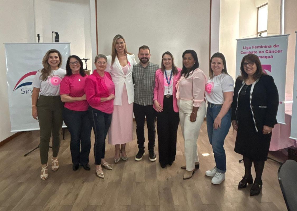 SindiMulher promove Café com Bate-Papo em alusão ao Outubro Rosa no Hospital Nossa Senhora Aparecida