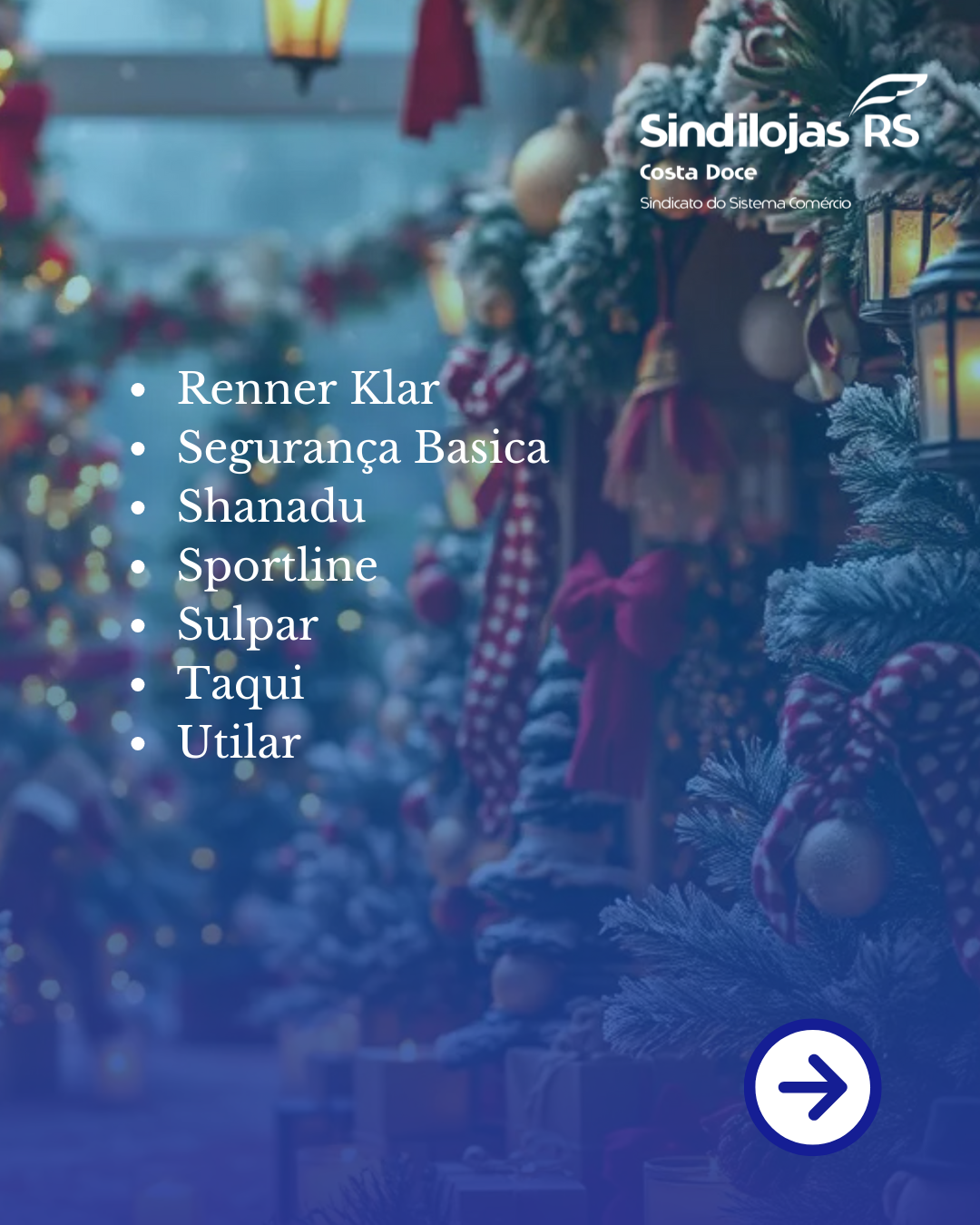 Comércio aberto neste domingo, 21 de dezembro em Camaquã