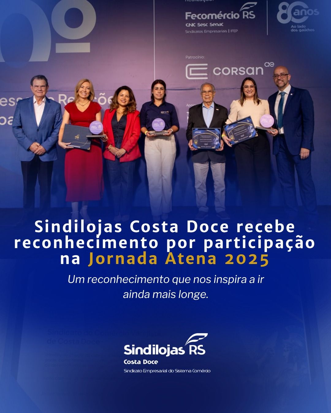 Sindilojas Costa Doce participa do 10º Congresso de Relações do Trabalho da Fecomércio-RS