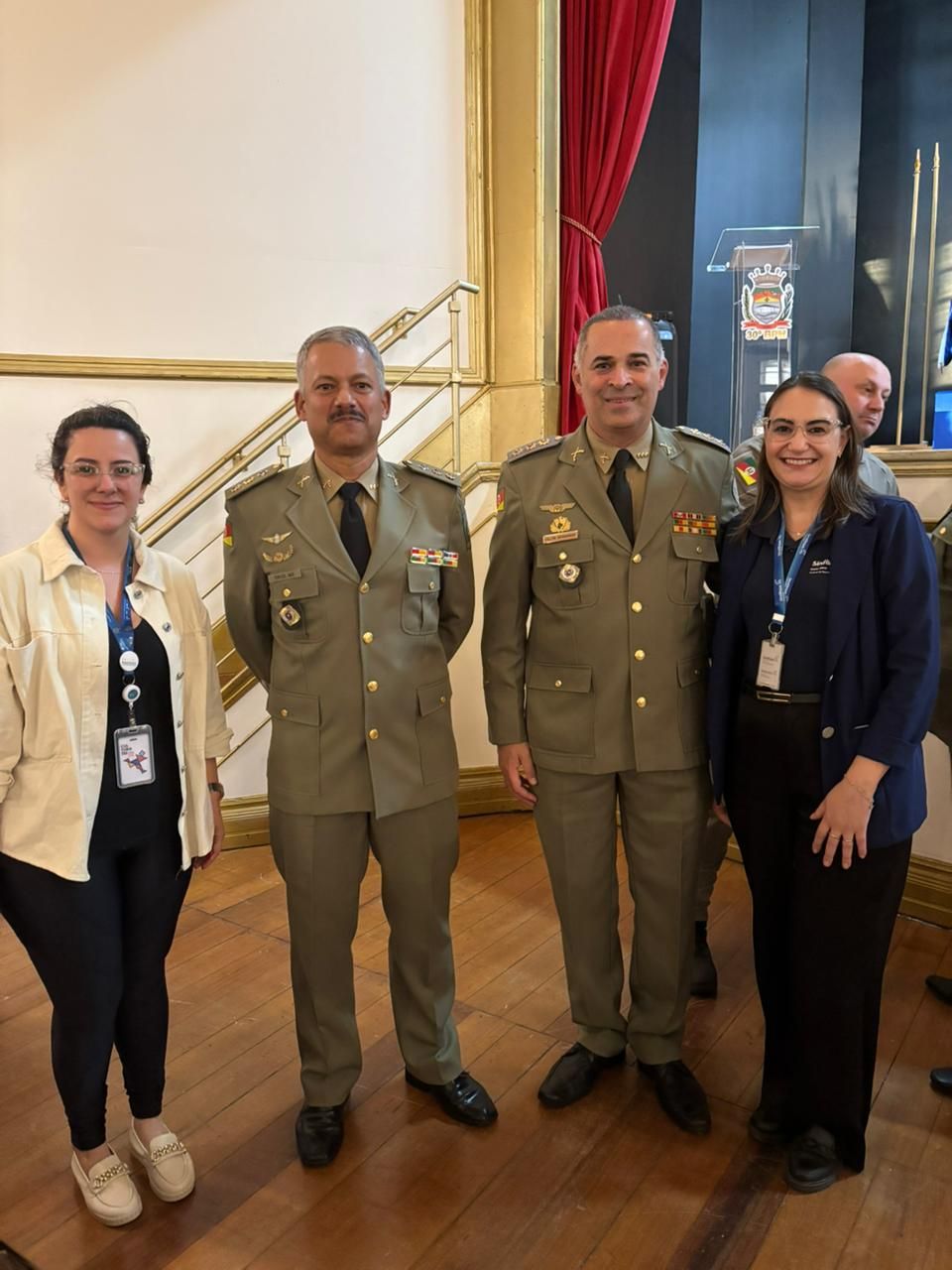 Sindilojas Costa Doce prestigia cerimônia de passagem de comando do 30º BPM