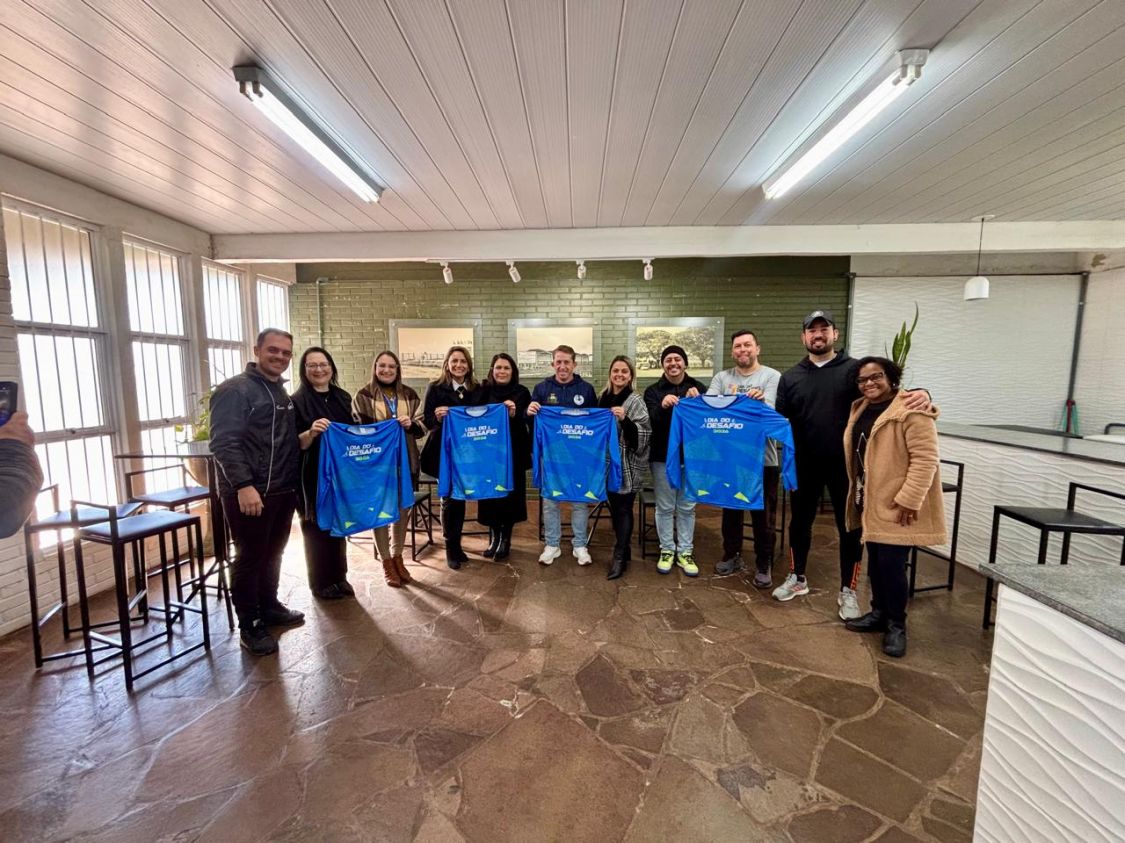 Sindilojas Costa Doce participa da entrega simbólica das camisetas do Dia do Desafio 2026