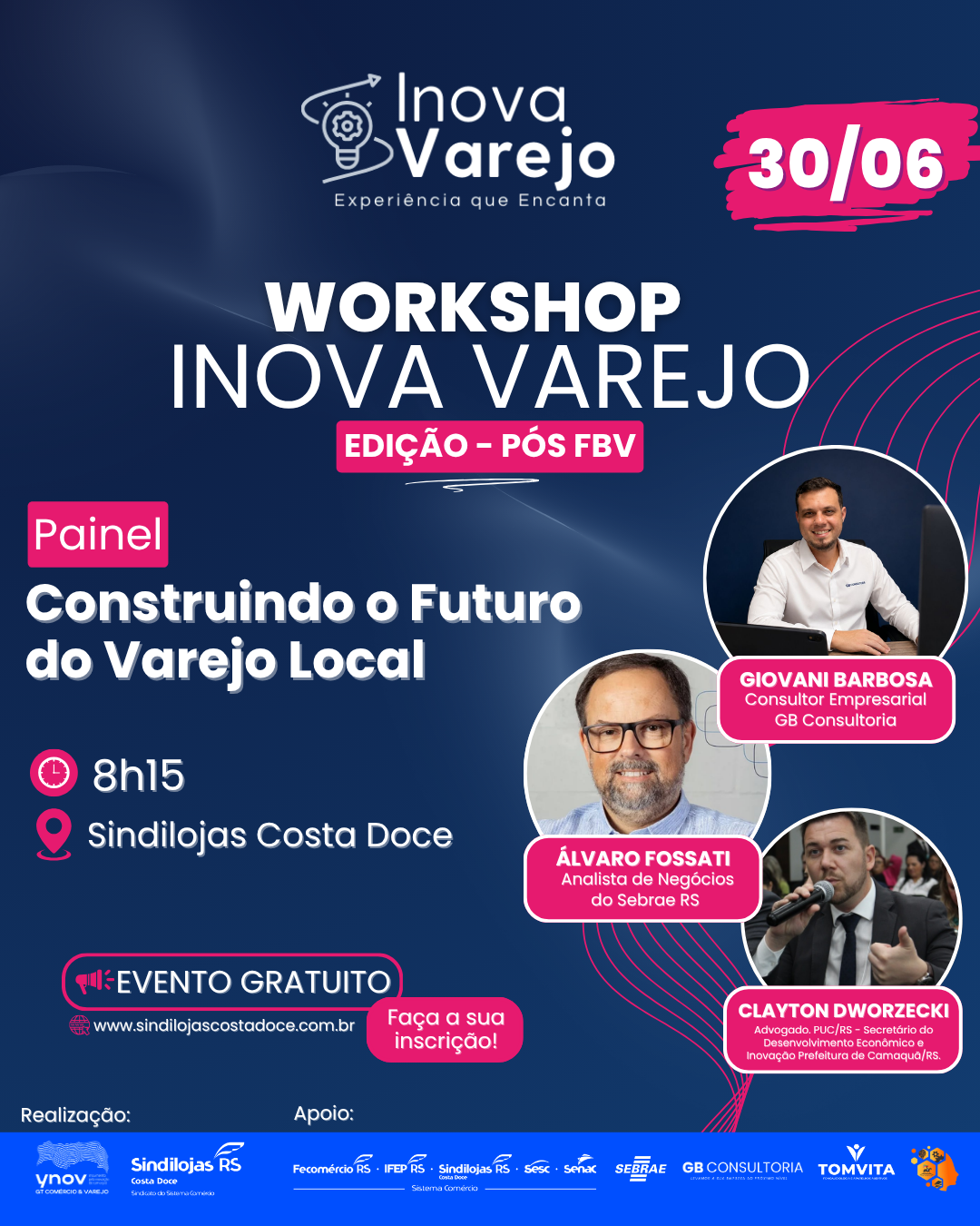 Workshop Inova Varejo promove debate sobre o futuro do comércio local