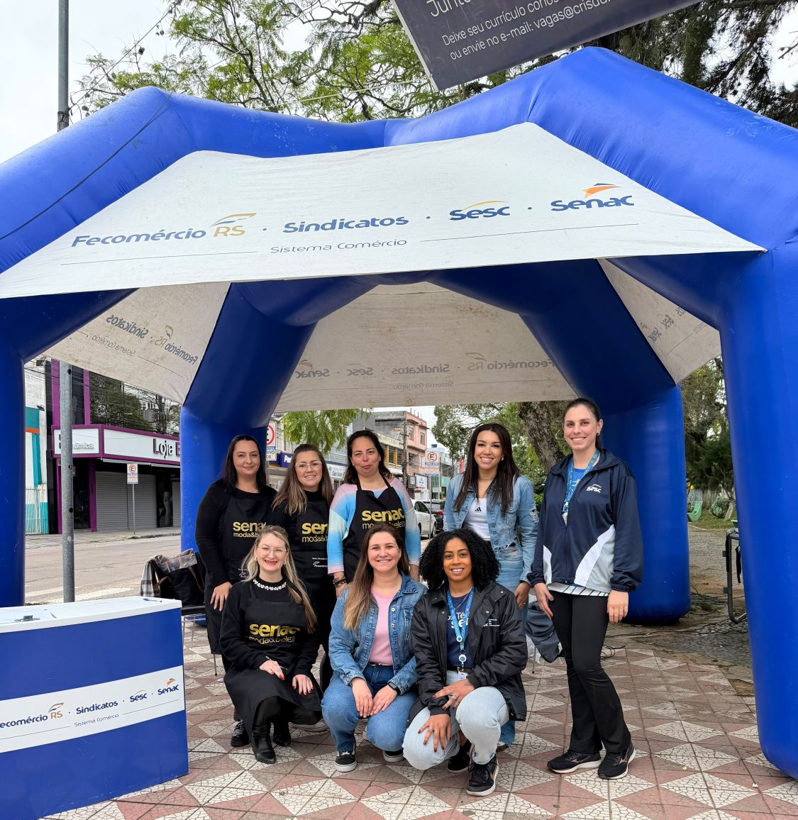 TriJuntos promove ação especial na Esquina Democrática em celebração ao Dia dos Pais
