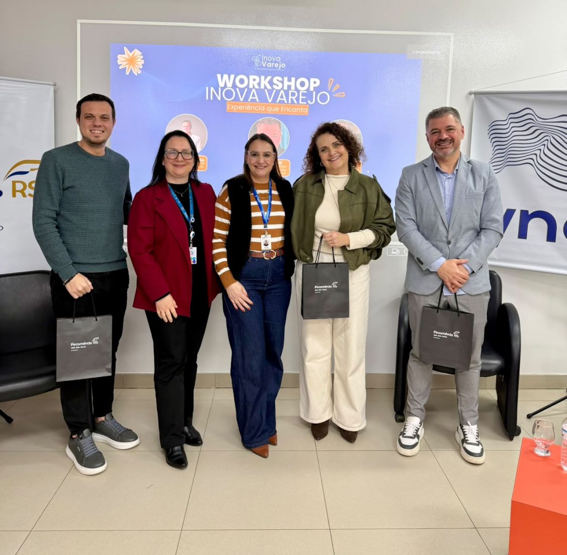 Na noite de ontem, foi realizado o Workshop Inova Varejo – Experiência que Encanta