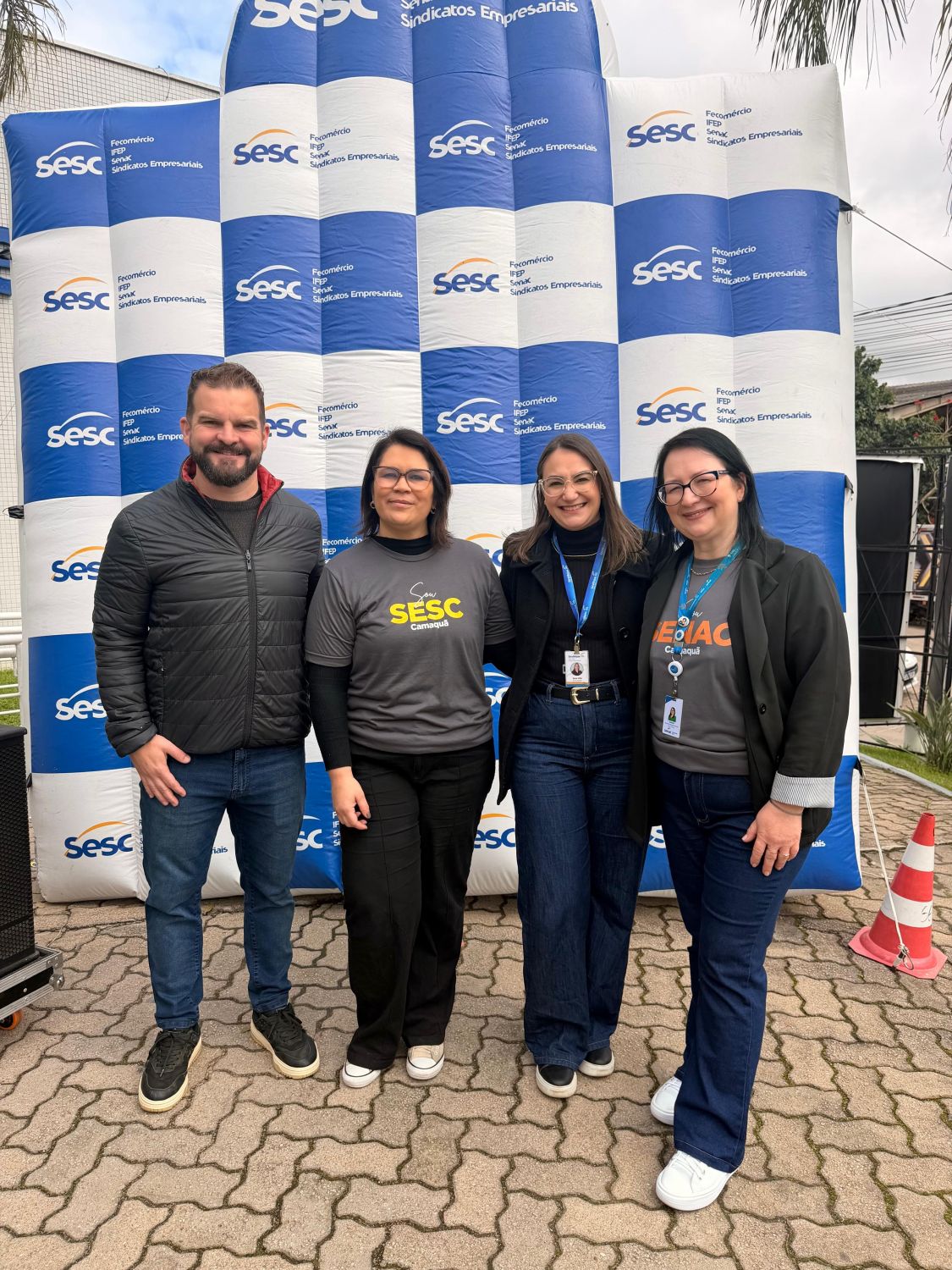 Sindilojas Costa Doce presente na celebração dos 80 anos do Sesc e do Senac
