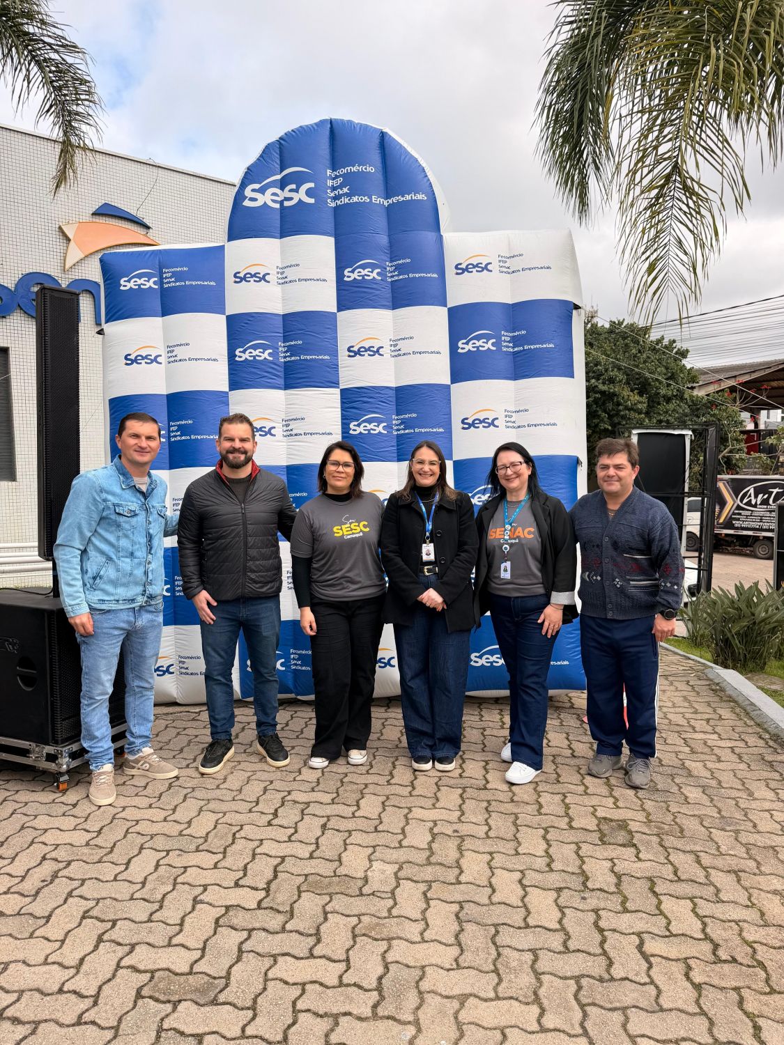 Sindilojas Costa Doce presente na celebração dos 80 anos do Sesc e do Senac