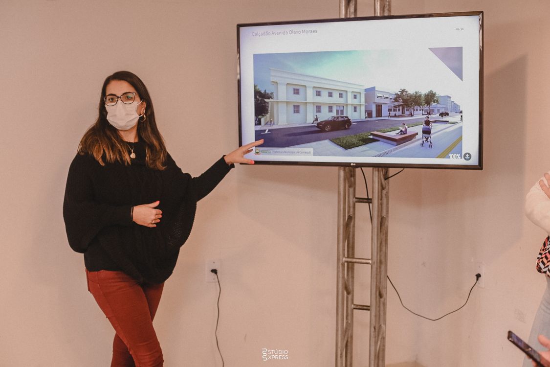 NOVIDADE: Prefeitura de Camaquã apresenta projeto do ''Calçadão'' na sede do Sindilojas Costa Doce
