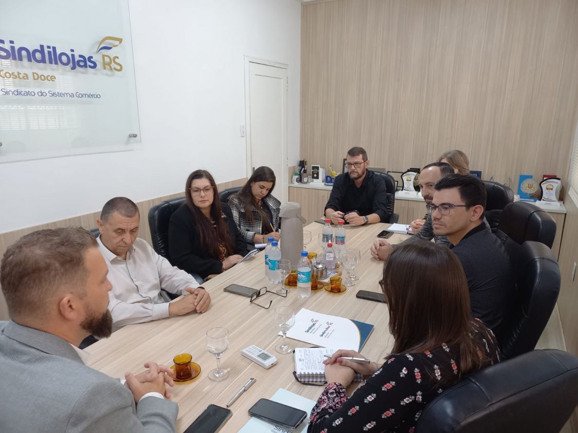 RETORNO DE CAMPANHA: Sindilojas Costa Doce recebe Representantes da Frente Parlamentar em Defesa da Duplicação da Br 116